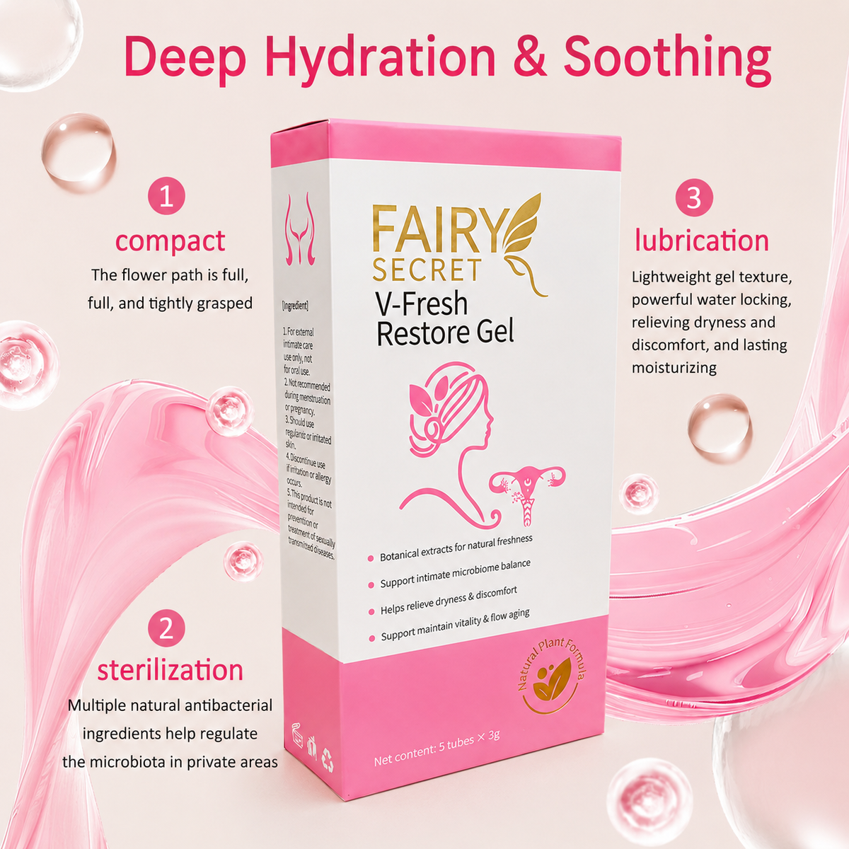 FairySecret® V-Fresh Restore Gel