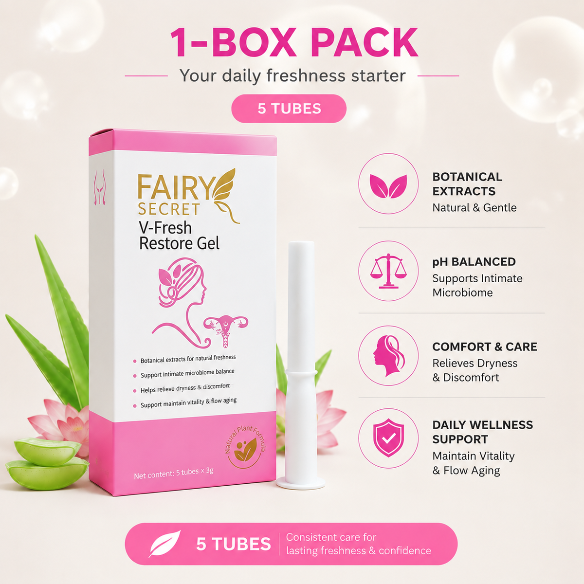 FairySecret® V-Fresh Restore Gel