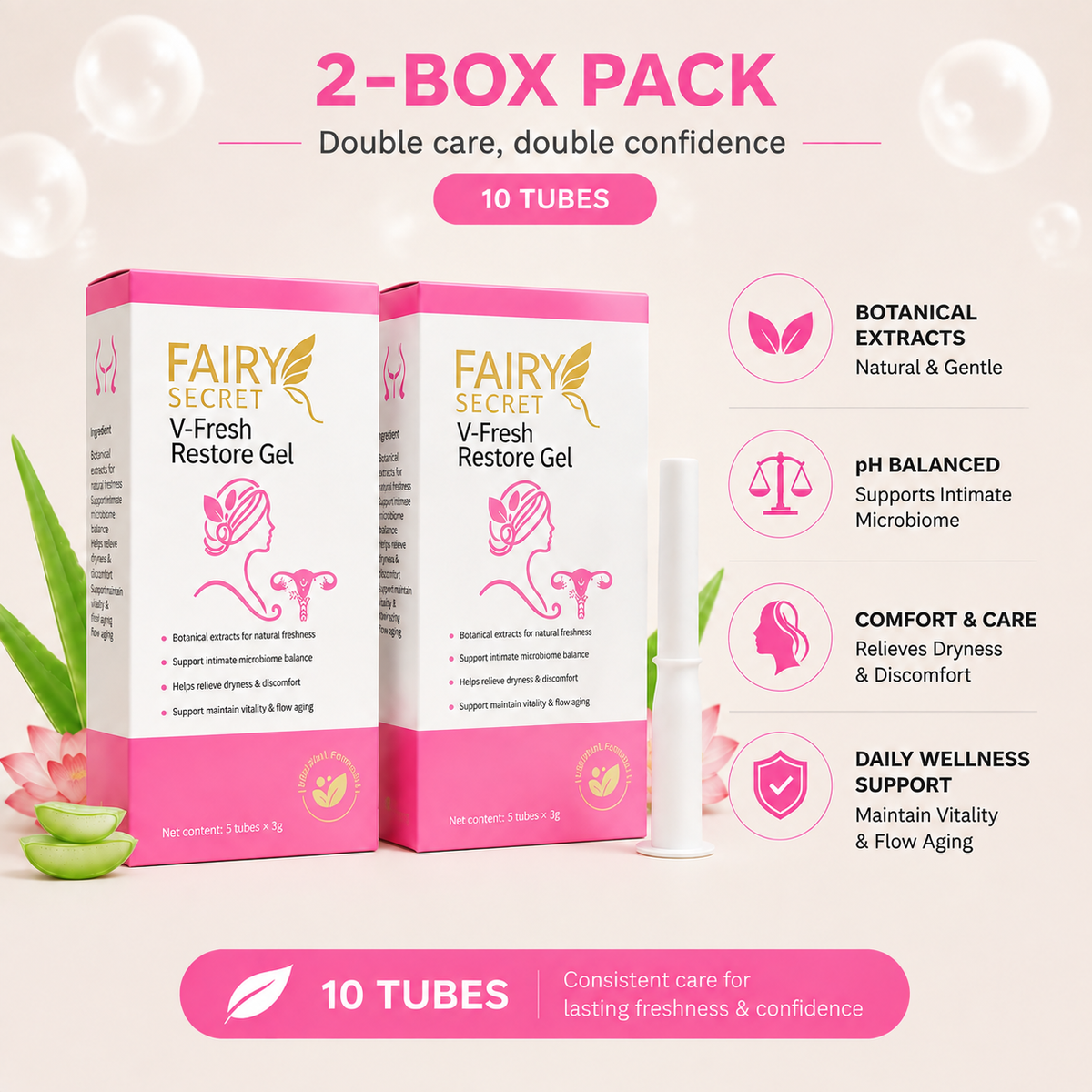 FairySecret® V-Fresh Restore Gel